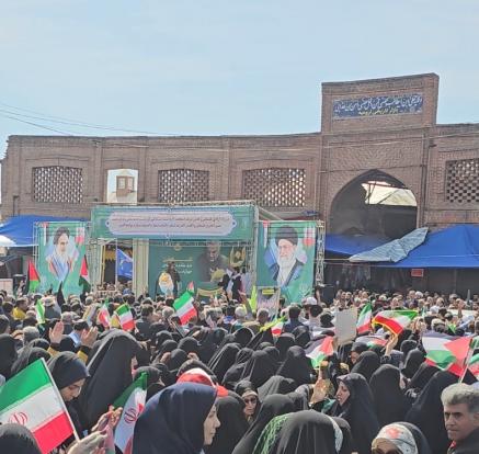 گزارش نجیب عبدمجدی خبرنگار هاناخبر از برگزاری باشکوه راهپیمایی روز جهانی قدس در شهر ارومیه.