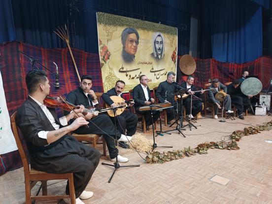 مراسم یاد و خاطره هنرمندان محمد و حسن مامله در شهرستان پیرانشهر برگزار گردید
