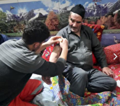 تلاش ۱۵ ساعته برای انتقال پیرمرد مراغه‌ای به بیمارستان