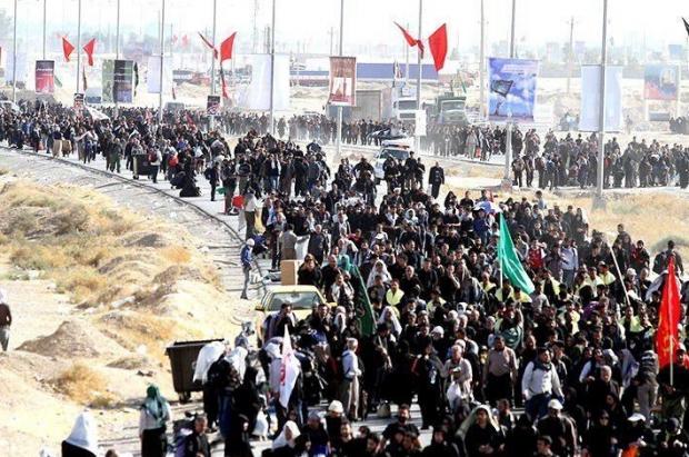 تردد زائران اربعین از مرز مهران از ۲ میلیون گذشت