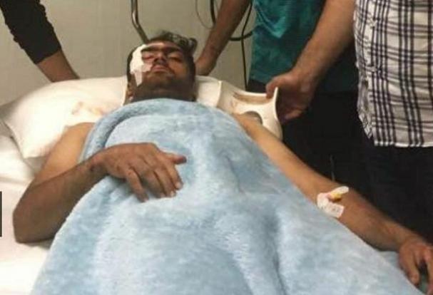 دروازه بان تیم فوتبال تراکتورسازی پیش از دربی تبریز تصادف کرد