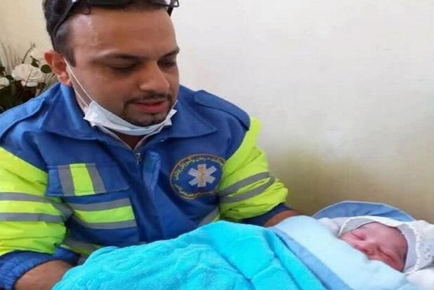 تولد نوزاد اورامانی در آمبولانس